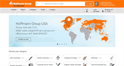 Desktop Screenshot of hoffmann-group.com